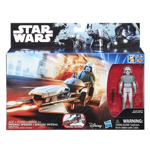Star Wars R Speeder & At DP Pilot Action Figure