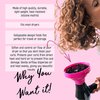 Kozma Curl Universal Diffuser, Curly Hair Dryer Diffuser, Dryer Attachement, Curly Hair Diffuser, Silicone Diffuser, Collapsible Hair Diffuser, Travel Hair Diffuser