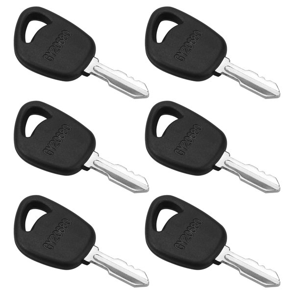 GY20680 GX24332 Lgnition Keys,Lawn Mower Ignition Keys for John Deere D100 D105 D110 D120 D130 D140 D150 D155 D160 D170 Lawn Tractors(6 pcs）