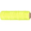 MARSHALLTOWN Masonry Line, Braided Nylon, Fluorescent Yellow, 250 Foot, #18 Line Size, Masons and Archaeology, 632