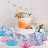 9Pcs Dolphin Party Decorations Dolphin Honeycomb Centerpieces Table Topper Favors for Kids Supplies