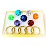 More Toys Sonic 7 Seven Chaos Emeralds & 5 Five Power Rings - In a Gift Box