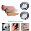 8cs Eye Shadow Blank Empty Blush Case Eyeshadow Case DIY Makeup Empty Eyeshadow Blusher Case Eyeshadow Palette Pans Makeup Brishes Makeup Pallet Mini Box Plastic Travel With Cover