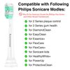 Aoremon Toothbrush Replacement Heads for Philips Sonicare - Compatible with Sonicare 4100 ProtectiveClean C2 & Phillips Click- on Electric Toothbrush