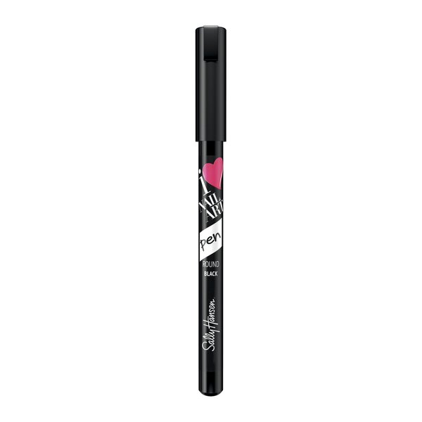 Sally Hansen Nail Art Pens, Black Round Tip, 470, 0.04 Fluid Ounce