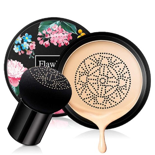 Air Cushion CC Cream Foundation,BB Cream Makeup Foundation,Moisturizing Concealer Long Lasting Full Coverage Waterproof Foundation (Natural)