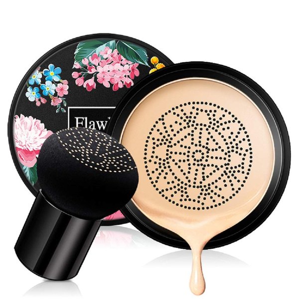 Air Cushion CC Cream Foundation,BB Cream Makeup Foundation,Moisturizing Concealer Long Lasting Full Coverage Waterproof Foundation (Natural)