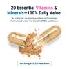 BariatricPal Multivitamin ONE 1 per Day! Bariatric Multivitamin Capsule with 60 mg of Iron | Easy to Swallow Capsule | Vitamin for Bariatric Surgery Patients | 30 Count (1 Month Supply)