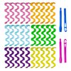 Essenergi 30pcs Heatless Hair Curlers Rollers Wave Curls Styling Kit with 2 Sets Styling Hooks,No Heat Spiral Curlers for Short and Medium Hair(12 Inch/ 30 cm)