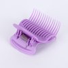 Tbestmax 24 Hot Roller Clips for Hair Curler Claw Clip Replacement Hair Section Styling for Women Girls Purple