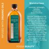 Fossa Argan Oil for Hair | Moisturising Hair Treatment | Lightweight Argan Hair Oil Tames Frizz, Adds Shine, Reduces Damage and Controls Split Ends for All Hair Types | 100ml, 3.4 fl. oz.