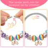 PinkSheep Bracelets for Kids, 6PC, Little Girl Friendship Bracelets Charm Bracelet, Party Favor Dress Up