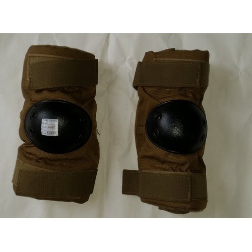 Bijan Style Coyote Brown Tactical Elbow Pads - BRN -Mda