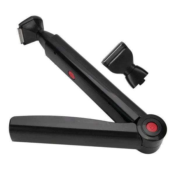 Back & Body Cordless Rechargeable Electric Shaver, Extra Long Handle Electric Body Groomer with Extra Shaving tip