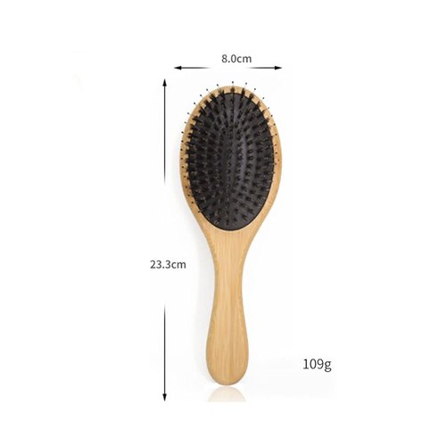 Generic International Shop Comb Hair Care Wooden Handle Hair Brush Hair Scalp Massage Hair Brush Comb Hair Care Tools For Hairdresser Hairdressing Tools Hair Brush