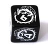 Q-Workshop Dragon Dice Black/White (7) Board Game