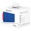 Ultimate Guard Sidewinder Synergy 100+, Deck Box for 100 Double-Sleeved TCG Cards, Blue/Red, Magnetic Closure & Microfiber Inner Lining