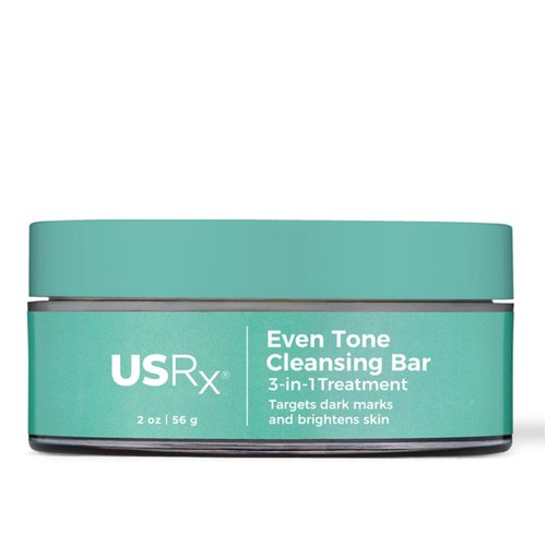 Urban Skin Rx® Even Tone Cleansing Bar | 3-in-1 Daily Cleanser, Exfoliator, and Brightening Mask Helps Diminish Uneven Skin Tone, Formulated with Kojic Acid, Azelaic Acid, and Niacinamide | 2.0 Oz