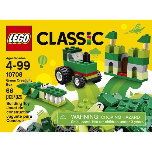LEGO Classic Green Creativity Box 10708 Building Kit