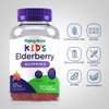Piping Rock Kids Elderberry Gummy Vitamins | 70 Gummies | with Zinc and Vitamin C | Vegan Formula | Berry Flavor | Non-GMO, Gluten Free Supplement