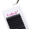 FADLASH Eyelash Extension Individual Lash Extensions Super Matte Classic Lashes CC Curl 0.18 Mixed Length 8-14mm Lash Supplies (0.18-CC, 8-14mm Mix Tray)