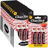 ChapStick Lip Moisturizer, Classic Strawberry 3-Packs (12 Sets/36 Tubes) – Bulk Lip Balm, Fruity & Sweet, 0.15 Oz Ea