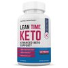 Lean Time Keto Pills 1275MG New & Improved Formula Contains Apple Cider Vinegar Extra Virgin Olive Oil Powder Green Tea Leaf 60 Capsules