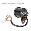 Motorcycle Odometer, LED Backlight 12 V Motorcycle Dual Tachometer Odometer Speedometer Gauge Kit Cafe Racer