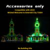 BrickBling LED Lighting Kit Compatible with Lego Wicked Welcome to Emerald City, Creative Light Compatible with Lego 75684-Lights Only, Not Come with Model