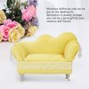 Dollhouse Furniture Jewelry Box, Openable Sofa Jewelry Box 1/6 Sofa Cushions for Dollhouse Living Room Miniature Dollhouse Accessories Dolls House Furniture Couch (Loveseat Sofa(7.1 X 5.1 X 2.8in))