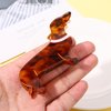 PHALIN Dog Hair Claw Clips for Women, Fun Acetate Animal Hair Clips Cute Dachshunds Border Collie Dog Hair Barrettes Cat Pet Hair Accessory Dog Lovers Gifts (Style H)