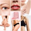 Waxing kit for women - Yovanpur Mini Waxing Kit Wax Warmer for Hair Removal, Portable Hard Wax Kit with 14oz Hard Wax Beads, Brazilian Bikini Wax Kit for Face Armpit Eyebrow at Home