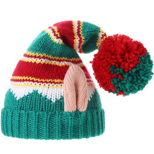AHAHA Christmas Hat for Women Men Premium Acrylic Beanie Warm Party Hat for Christmas New Year Holiday