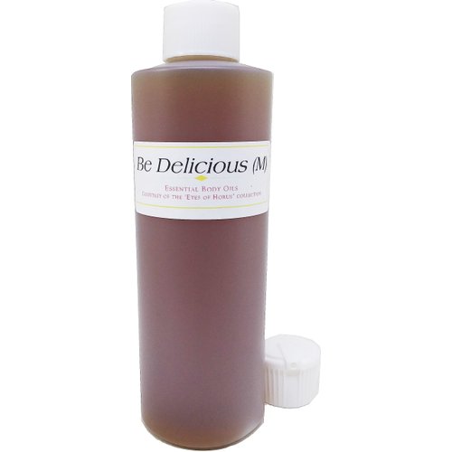 TCEShop Be Delicious - Type DK For Men Scented Body Oil Fragrance [Flip Cap - Brown - 8 oz.] - ID#24739