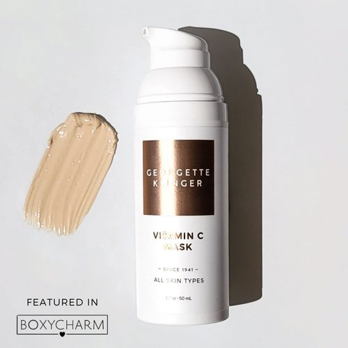 Georgette Klinger Vitamin C Mask - Nutrient-Rich Skin Brightening Treatment, Draws Out Impurities, Unclogs Pores, Fights UV Damage, Smooths and Firms for Radiant, Even-Toned Complexion - 1.7 oz