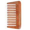 SVATV Handcrafted wood Comb for Detangling Hair Comb For Thick, Curly And Wavy Hair, Non-Static and Eco-friendly Made in India N-1