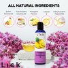 Lick Pineapple Flavored Massage Oil - Edible Body Oil Infused with Vitamin E, Sweet Almond Oil, Coconut Oil - Skin & Body Safe, Non-Sticky Feel, Vegan - Portable Travel-Ready Bottle 4 oz
