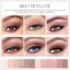AMY'S DIARY 12-Color Light Pink Purple Eyeshadow Palette for Versatile Day-to-Night Looks – Blendable, Long-Lasting, and Highly Pigmented. Elevate Your Eye Makeup– Unleash Your Unique Style (08#)