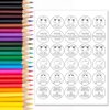 Color Your Own Toad-Ally Cool Frog Themed Birthday Party Favor Sticker Labels for Kids, 90 1.5" Party Circle Stickers by AmandaCreation, Great for Arts & Crafts, Envelope Seals, Goodie Bags & Treats
