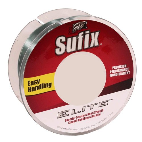 Sufix Elite 12 lb Fishing Line (Green, Size- 330 YD Spool)