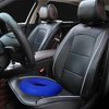 2 Pack Donut Pillow for Tailbone Pain, Inflatable Donut Cushion Seat with A Pump, Hemorrhoid Seat Cushion, Round Wheelchairs Seat Cushion for Home, Car or Office Chair (15" Blue)