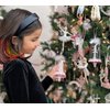 MYKURS Clip in Tinsel Hair Extensions for Kids, Glitter Hair Extension Clips, Fairy Hair Tinsel Kit for Girls, 16 PCS