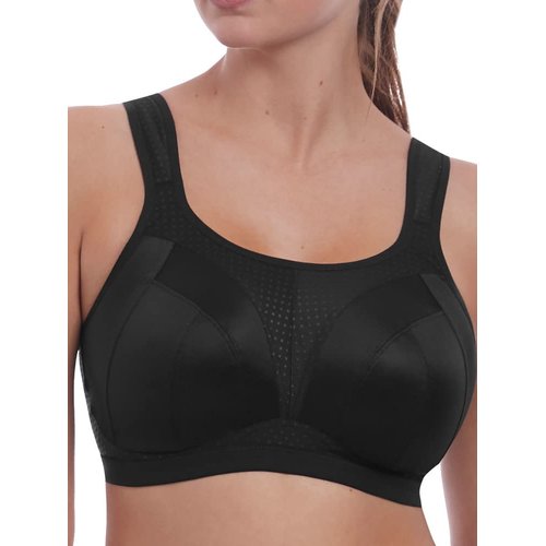 Freya Women's Plus-Size Dynamic Soft Sports Bra Bra, Jet, 38GG