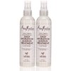 Shea Moisture 100% Virgin Coconut Oil Leave-In Treat 8 Ounce (237ml) (2 Pack)