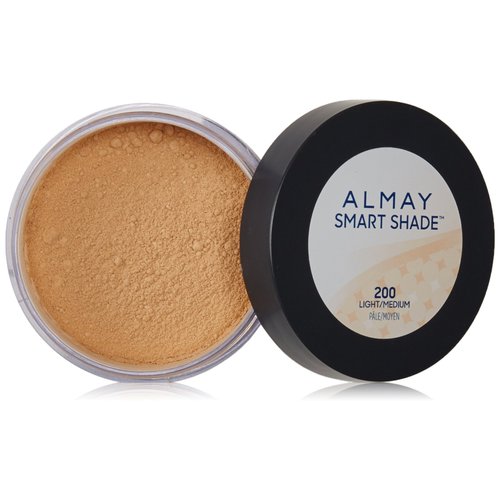 Almay Smart Shade Loose Powder, Light Medium/200, 0.1 Ounce