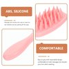 FOMIYES Hair Scalp Massager Shampoo Brush Scalp Exfoliator Dandruff Brush Massage Combs Detangling Hair Hair Scalp Massager with Handle