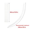 KAWKALSH 260 Balloons Long Balloons for Balloon Animals, Thickening Skinny Latex Twisting Balloons for Tying Balloon Arch Modeling Magic Clown Birthday Wedding Party Decorations 100pcs White