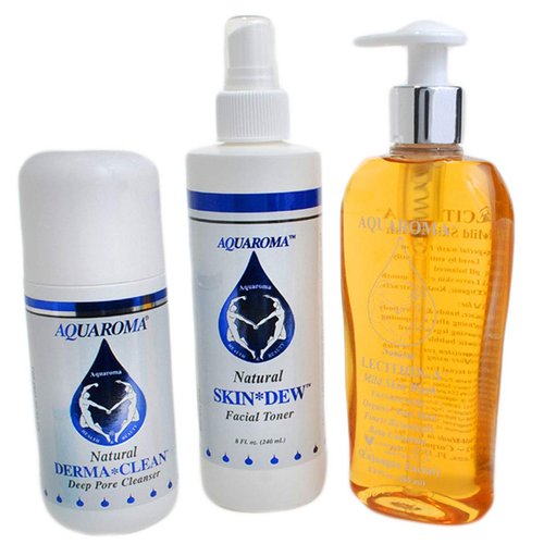 Set Phyto-Hydrofacial: Skin Wash Deep Pore Cleanser Facial Toner Aquaroma Alcohol-Free