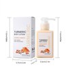 100ml Turmeric Body Lotion Anti-Aging Long-lasting Moisturizing Smooth Skin Cream Turmeric Cream for Face,Moisturizing Body Lotion for Dry Skin