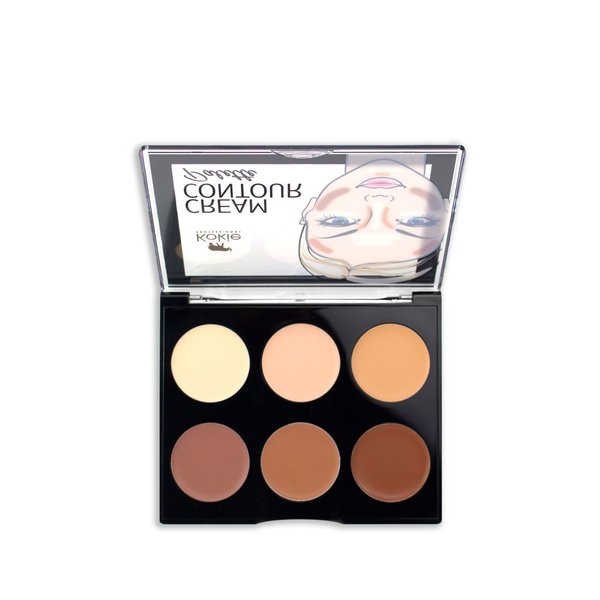 Kokie Cosmetics Cream Contour Kit, Light/Medium, 0.42 Ounce